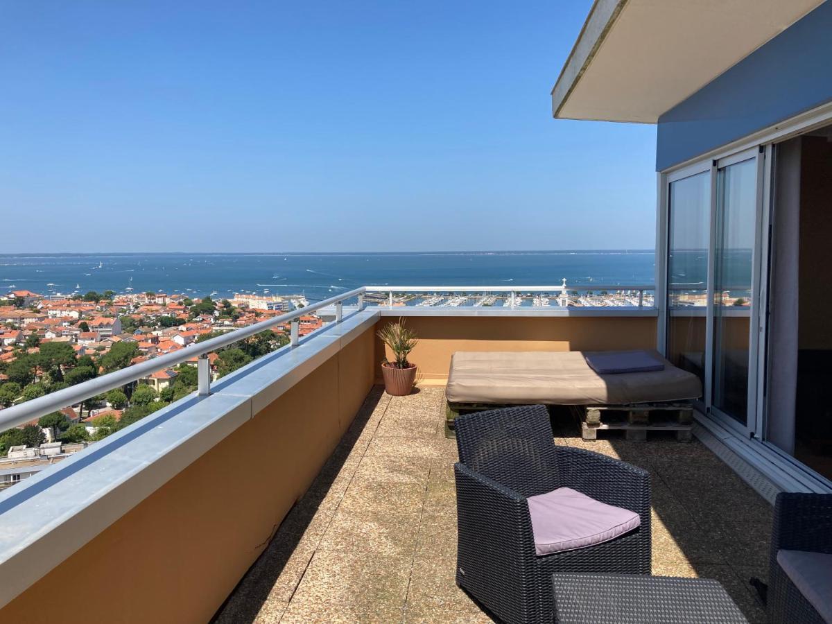 Plein Ciel Vue Bassin Apartment Arcachon Ngoại thất bức ảnh
